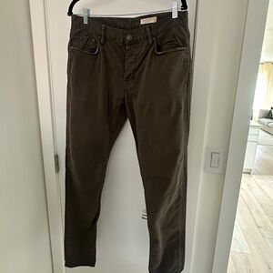 All Saints Dark Olive Trousers